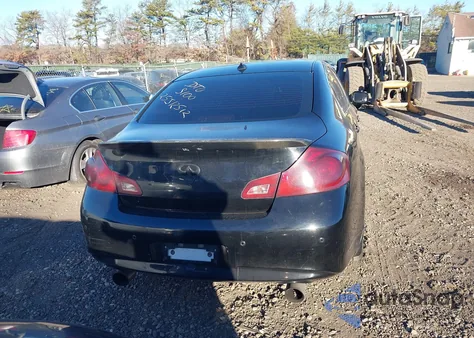 2013 Infiniti G37X из США, поврежденный, VIN JN1CV6AR2DM356238